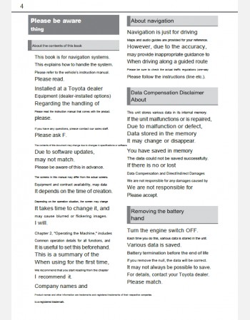 toyota hilux 2022-2023 navigation & multimedia system manual
